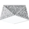 Fashion MyMobel Sollux Lámpara de techo HEXA 25 plata