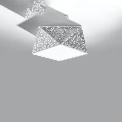 Fashion MyMobel Sollux Lámpara de techo HEXA 25 plata