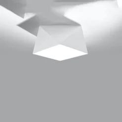 Online MyMobel Sollux Lámpara de techo HEXA 25 blanca