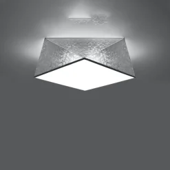 Online MyMobel Sollux Lámpara de techo HEXA 35 plata