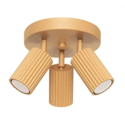 Outlet MyMobel Sollux Lámpara de techo KARBON 3P oro N/A