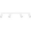 Clearance MyMobel Sollux Lámpara de techo KARBON 4L blanca N/A