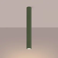 Best MyMobel Sollux Lámpara de techo KARBON 60 verde oliva N/A