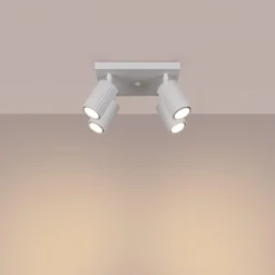Best MyMobel Sollux Lámpara de techo KARBON 4 blanca N/A