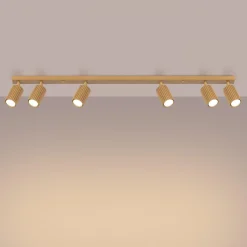 Best MyMobel Sollux Lámpara de techo KARBON 6L oro N/A