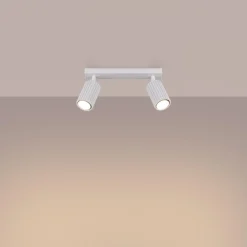 New MyMobel Sollux Lámpara de techo KARBON 2 blanca N/A