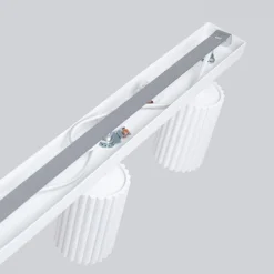 Clearance MyMobel Sollux Lámpara de techo KARBON 4L blanca N/A
