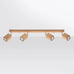 Outlet MyMobel Sollux Lámpara de techo KEKE 4 roble