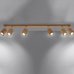 New MyMobel Sollux Lámpara de techo KEKE 6 roble