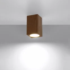 Fashion MyMobel Sollux Lámpara de techo KEKE 10 roble