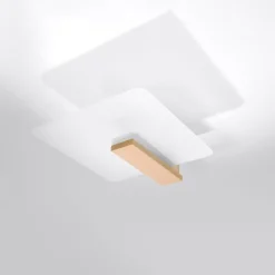 Sale MyMobel Sollux Lámpara de techo LAPPO madera natural