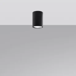 New MyMobel Sollux Lámpara de techo LAGOS 10 negra