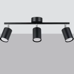 Outlet MyMobel Sollux Lámpara de techo LEMMI 3 negra