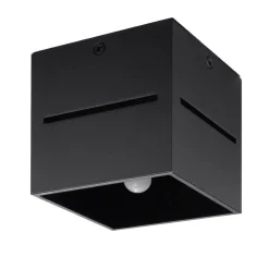 Discount MyMobel Sollux Lámpara de techo LOBO negra