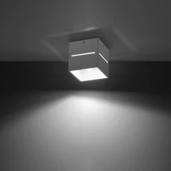 Best MyMobel Sollux Lámpara de techo LOBO blanca