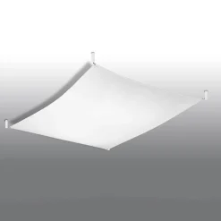 Hot MyMobel Sollux Lámpara de techo LUNA 3 blanca 3000K