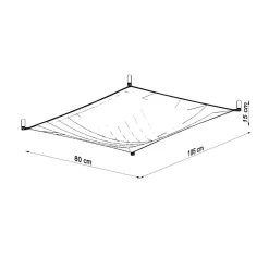 New MyMobel Sollux Lámpara de techo LUNA 1 blanca 3000K