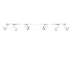 Clearance MyMobel Sollux Lámpara de techo MERIDA 6L blanca