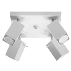 Outlet MyMobel Sollux Lámpara de techo MERIDA 4 blanca