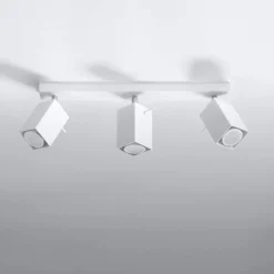 New MyMobel Sollux Lámpara de techo MERIDA 3 blanca