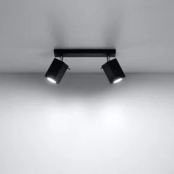 Discount MyMobel Sollux Lámpara de techo MERIDA 2 negra