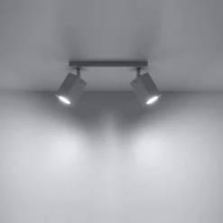 Hot MyMobel Sollux Lámpara de techo MERIDA 2 blanca