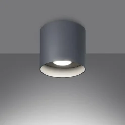 Best MyMobel Sollux Lámpara de techo MIKA gris