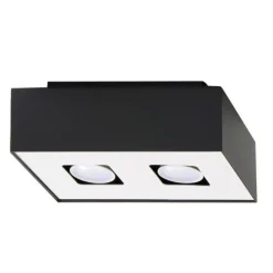 Outlet MyMobel Sollux Lámpara de techo MONO 2 negra