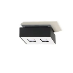 Outlet MyMobel Sollux Lámpara de techo MONO 2 negra