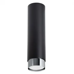 Outlet MyMobel Sollux Lámpara de techo NERO 22,5 negro/cromo N/A