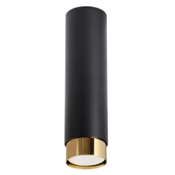 Discount MyMobel Sollux Lámpara de techo NERO 22,5 negro/oro N/A