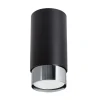 Best MyMobel Sollux Lámpara de techo NERO 12,5 negro/cromo N/A