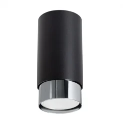 Best MyMobel Sollux Lámpara de techo NERO 12,5 negro/cromo N/A