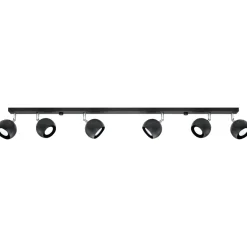Discount MyMobel Sollux Lámpara de techo OCULARE 6L negra