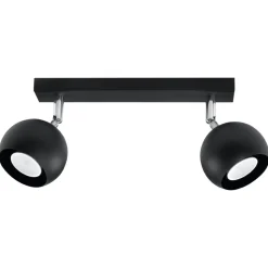 Fashion MyMobel Sollux Lámpara de techo OCULARE 2 negro