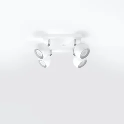 Online MyMobel Sollux Lámpara de techo OCULARE 4 blanco