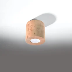 Fashion MyMobel Sollux Lámpara de techo ORBIS madera natural