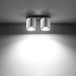 Best MyMobel Sollux Lámpara de techo ORBIS 2 blanca
