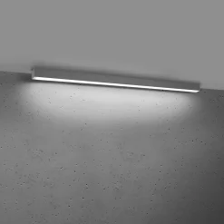 Best MyMobel Sollux Lámpara de techo PINNE 118 gris 4000K
