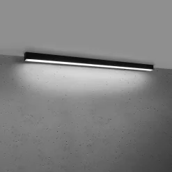 Best MyMobel Sollux Lámpara de techo PINNE 118 negro 4000K