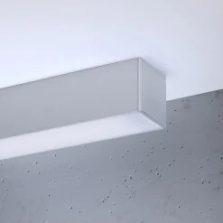 Hot MyMobel Sollux Lámpara de techo PINNE 67 gris 4000K