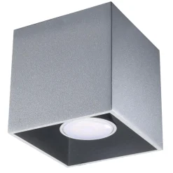 Online MyMobel Sollux Lámpara de techo QUAD 1 gris