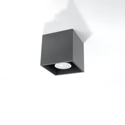 Fashion MyMobel Sollux Lámpara de techo QUAD 1 antracita