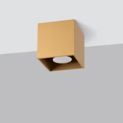 Outlet MyMobel Sollux Lámpara de techo QUAD 1 oro