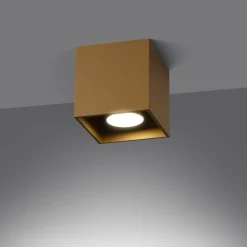 Outlet MyMobel Sollux Lámpara de techo QUAD 1 oro