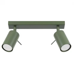 Best MyMobel Sollux Lámpara de techo RING 2 verde oliva N/A