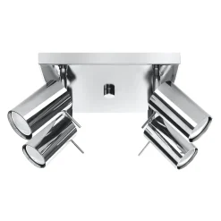 Online MyMobel Sollux Lámpara de techo RING 4 cromo