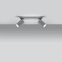 Discount MyMobel Sollux Lámpara de techo RING 2 gris