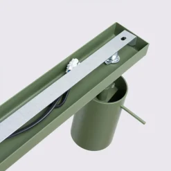 Discount MyMobel Sollux Lámpara de techo RING 4L verde oliva N/A