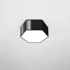 Clearance MyMobel Sollux Lámpara de techo SUNDE 13 negra